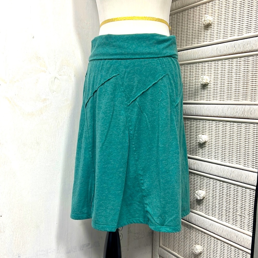 Prana Teal lined skirt